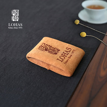 Taiwan Lu Bao tea towel Fiber soft cloth bag pot tea set accessories Tea mat tablecloth pad Absorbent thickened dirt-resistant pot towel