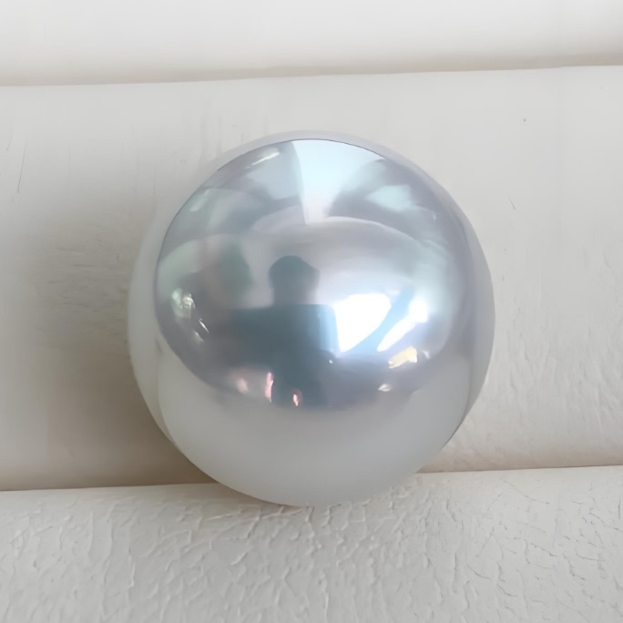 Natural Seawater Gemstone Light Australian White Pearl Venus Australian White Loose Pearl with Gold