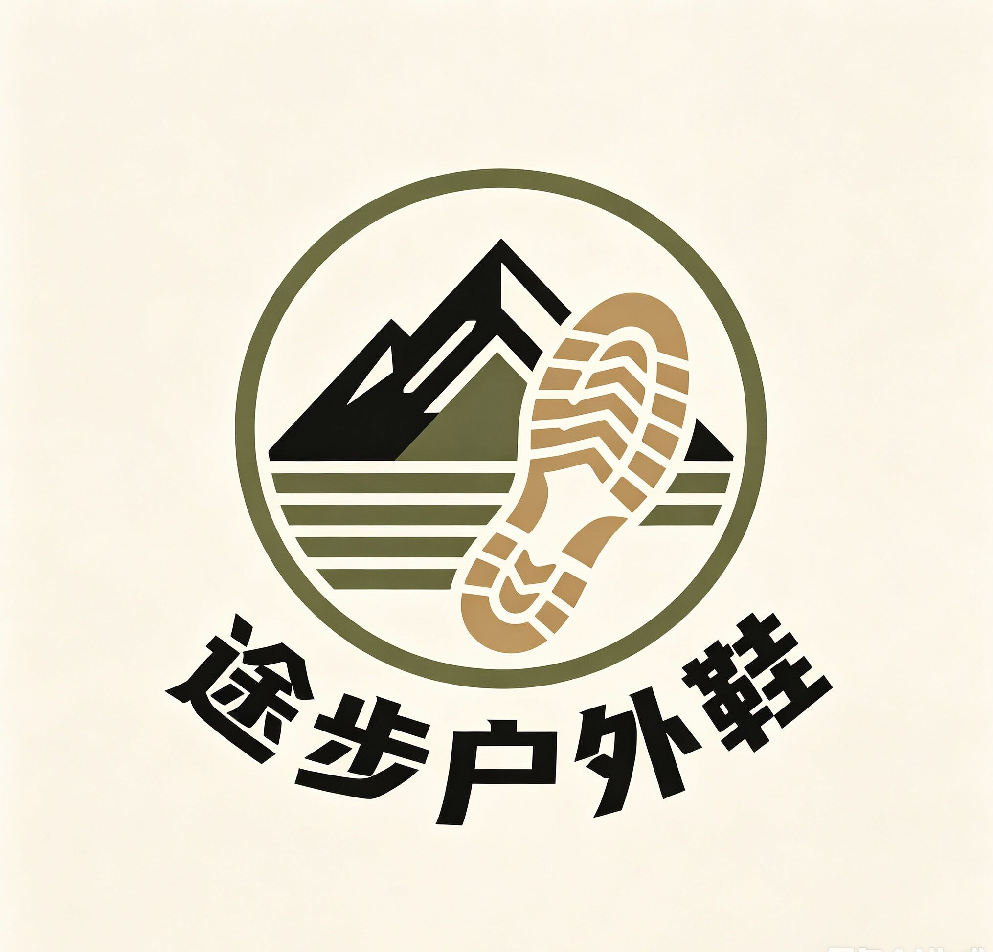 途步户外鞋的LOGO