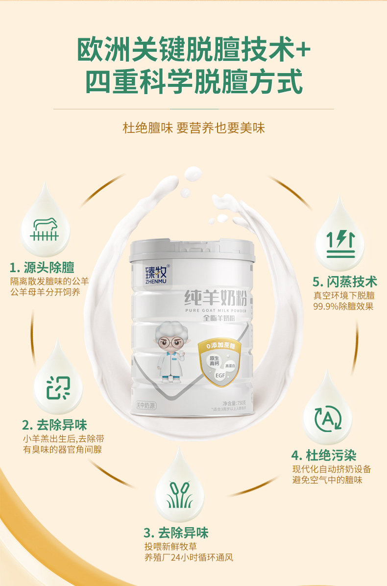安享好物 安享C级奶粉-臻牧纯羊奶粉