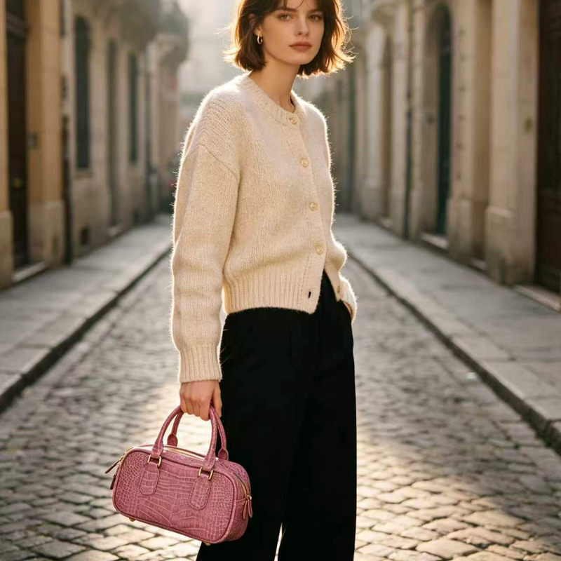 New Fashionable and Versatile Women's Shoulder Bag Ie2255-Pink