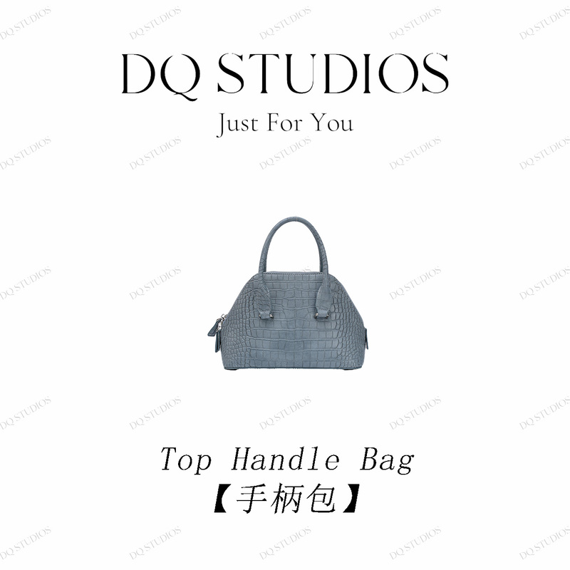 【Dq Studios】New Product Launch - Shell Handle Bag - Handbag Shoulder Bag Bg26072 - Fog Blue