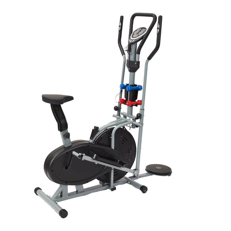 Fan bike, elliptical machine, exercise bike, manufacturer, fitness club, spinning bike with twisting waist and dumbbells