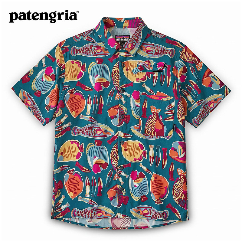Official Website Genuine Bata Men's Organic Cotton Short-Sleeved Floral Shirt Hawaiian Beach Cool Quick-Drying Shirt 52691