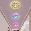 Led corridor crystal lamp corridor lamp downlight hole lamp embedded ceiling projection lamp balcony entrance entrance home creation
