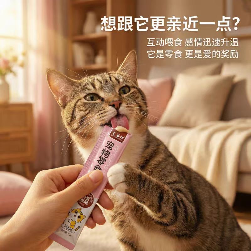 Individually Packaged, Easy to Carry, Doesn'T Take up Space, Allows Cats to Show Affection, Interactive Feeding Anytime, Makes Cats Even More Loving Individually Packaged, Easy to Carry, Doesn'T Take up Space, Allows Cats to Show Affection, Interactive Feeding Anytime, Makes Cats Even More Loving