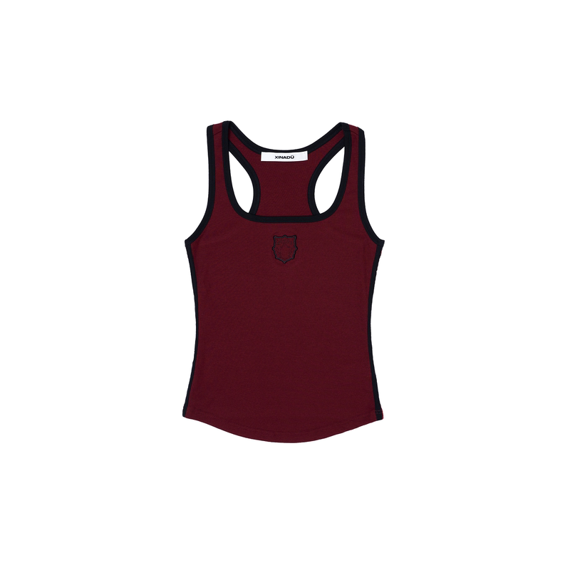Xinadu Daily Casual Color-Blocked Knitted Tank Top with Straps
