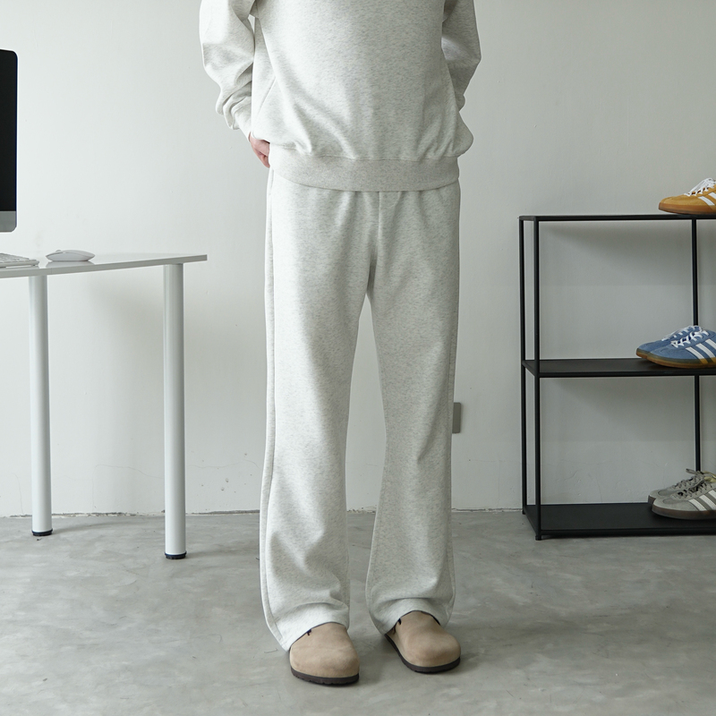 Cezphison White-Gray Flared Casual Pants Basic Long Pants Versatile Sweatpants Drawstring Simple Pants for Spring and Autumn Cezphison White-Gray Flared Casual Pants Basic Long Pants Versatile Sweatpants Drawstring Simple Pants for Spring and Autumn