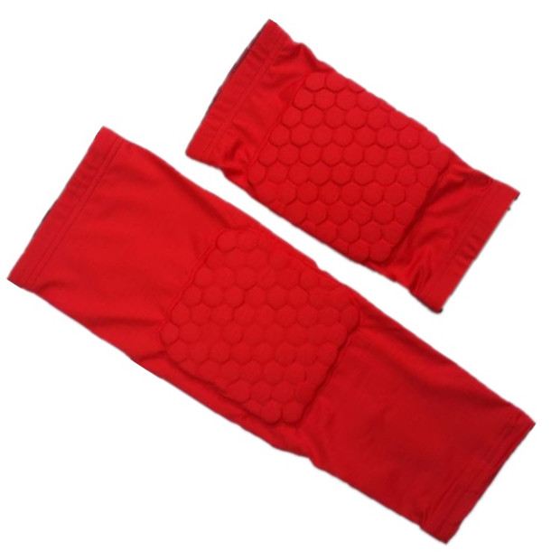 Mùa đông dành cho người lớn quần legging chống vật đặt trẻ em tổ ong miếng đệm đầu gối bóng rổ cô gái trẻ em bóng đá vớ bảo vệ thiết bị thể thao nam băng thun gối