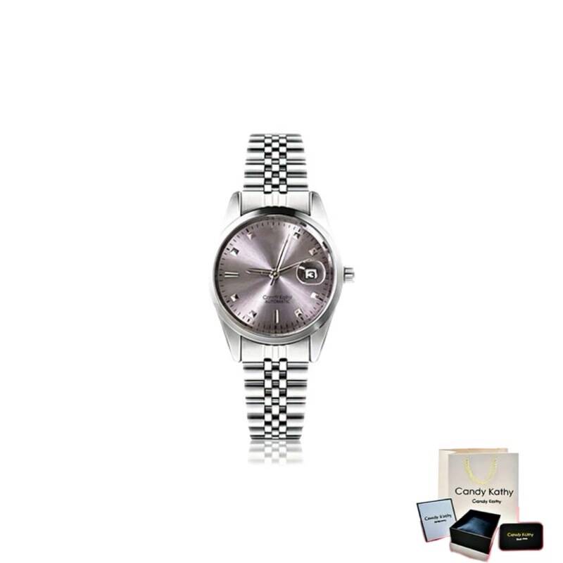 Candy Kathy【Official Genuine】297 Violet Light Luxury Calendar Fashion Women's Waterproof Wristwatch Candy Kathy【Official Genuine】297 Violet Light Luxury Calendar Fashion Women's Waterproof Wristwatch