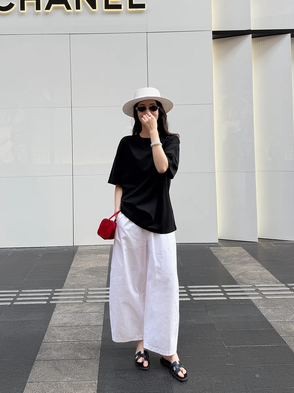 Original Foreign Trade Order! Super Stylish Pants, Thin and Breathable Scimitar Pants ~ Summer Fairy Pants! C12