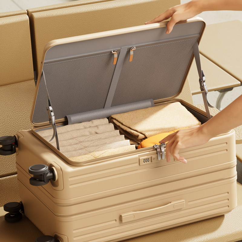 Luggage Suitcase with Side Opening, Deep Compartment, Large Capacity, 2026 New Model, High Aesthetic Value, Thickened, Sturdy and Durable, Trolley Suitcase, Travel Suitcase Luggage Suitcase with Side Opening, Deep Compartment, Large Capacity, 2026 New Model, High Aesthetic Value, Thickened, Sturdy and Durable, Trolley Suitcase, Travel Suitcase