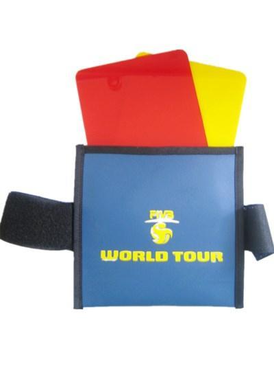 Newly listed Meilujie's new volleyball referee special red and yellow card (MLVH)