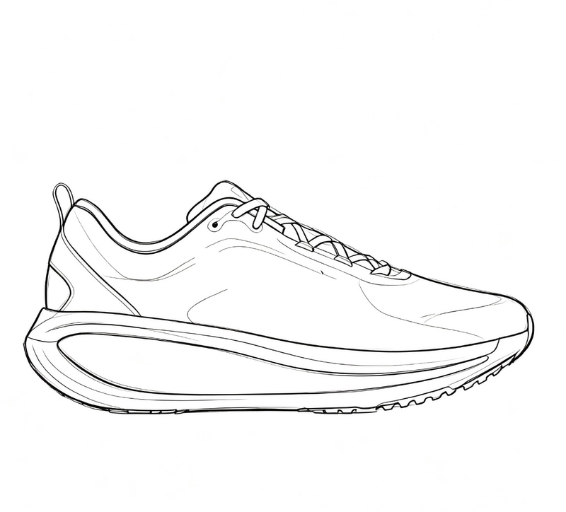[Puff Recommends the Four-Season Model That Is Super Comfortable] Heel Height 3.5, Non-Slip Nvom18 Shock-Absorbing Training and Commuting Shoes
