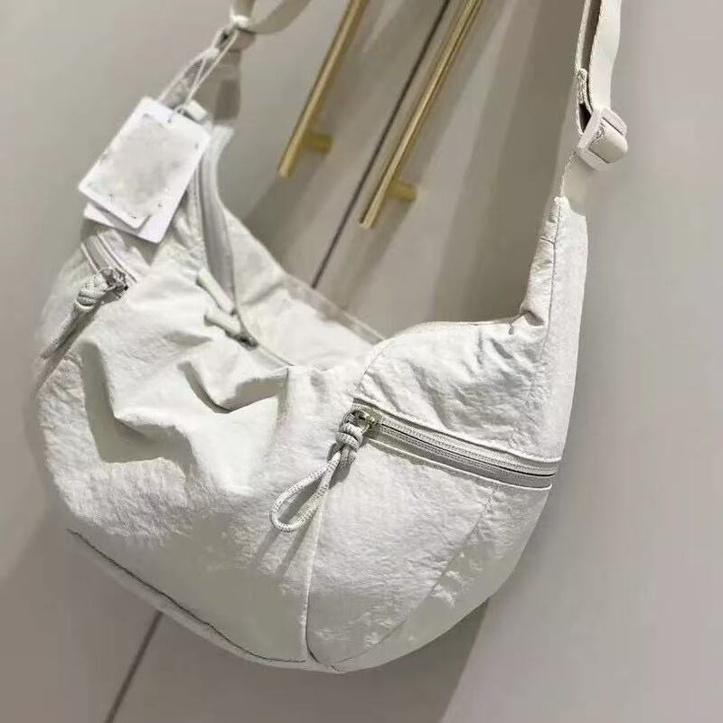 Minimalist Style Raw Material Lu6L13L Nylon Shoulder Bag for Women, Lightweight and Fashionable Crossbody Bag, Casual Versatile Dumpling Bag Minimalist Style Raw Material Lu6L13L Nylon Shoulder Bag for Women, Lightweight and Fashionable Crossbody Bag, Casual Versatile Dumpling Bag