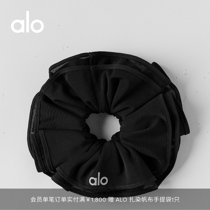 Alo|Women's Sweet Nothing Extra Large Mesh Casual Sports Hair Accessory Hair Tie Alo|Women's Sweet Nothing Extra Large Mesh Casual Sports Hair Accessory Hair Tie