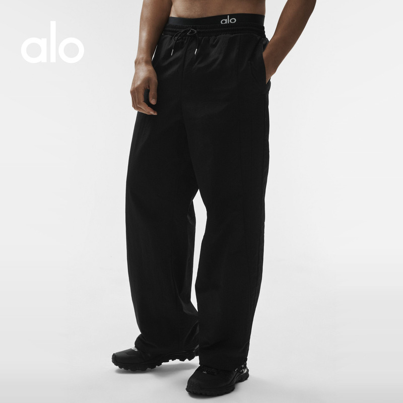 Alo｜Men's Takeaway Track Loose-Fit Sports Commuter Casual Straight-Leg Pants