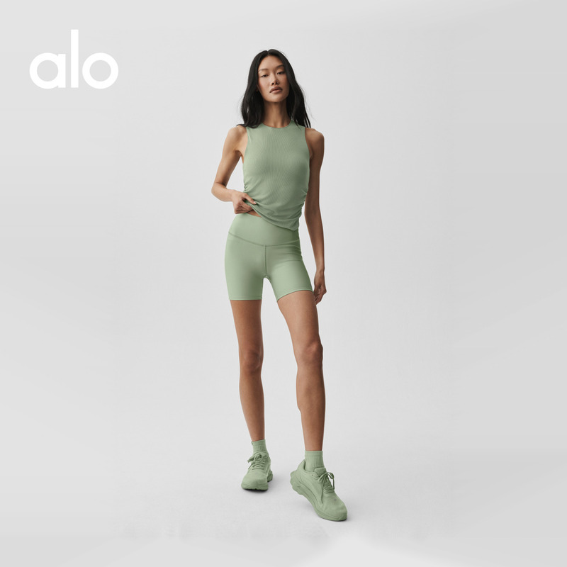 Alo | Women's Airlift Energy Slim Fit Sports Casual Yoga High-Waisted Shorts 5 Inches Alo | Women's Airlift Energy Slim Fit Sports Casual Yoga High-Waisted Shorts 5 Inches