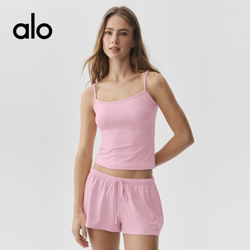 Alo|Women's 2026 Autumn Alosoft Finesse Loose-Fitting Sports Casual Tank Top Alo|Women's 2026 Autumn Alosoft Finesse Loose-Fitting Sports Casual Tank Top