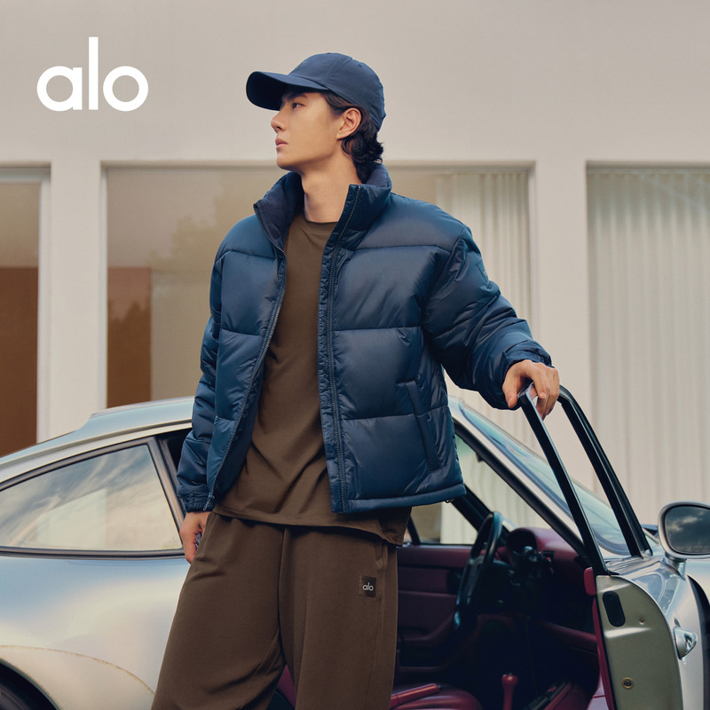 [Same Style as Wang Yibo] Alo｜Men's Conquer Reform Sports Crew Neck Long-Sleeve T-Shirt