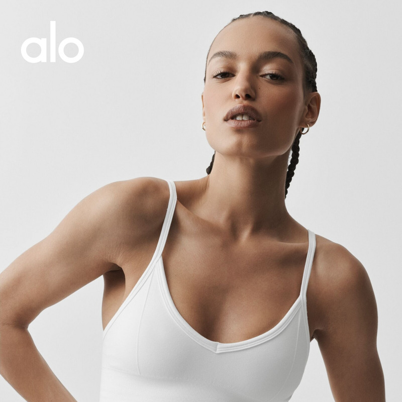 Alo|Women's Delight Seamless Slim Fit Modal Ribbed Sports Tank Top Alo|Women's Delight Seamless Slim Fit Modal Ribbed Sports Tank Top