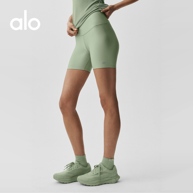 Alo｜Women's Airlift Energy Slim Fit Sports Casual Yoga High-Waisted Shorts 5 Inches
