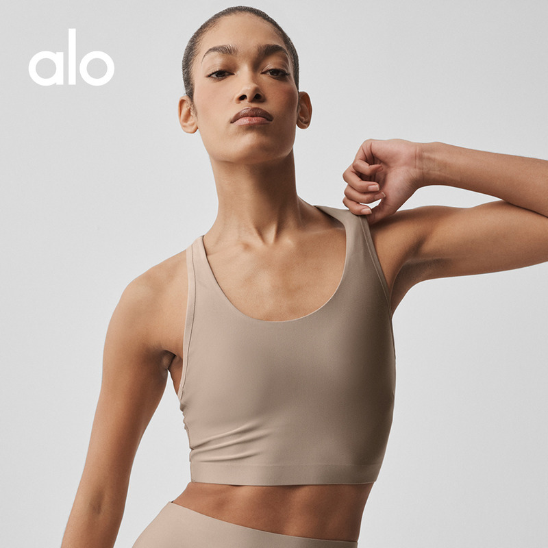 Alo｜Women's Airlift Super Sleek Slim Fit Sports Training Yoga Bra Vest