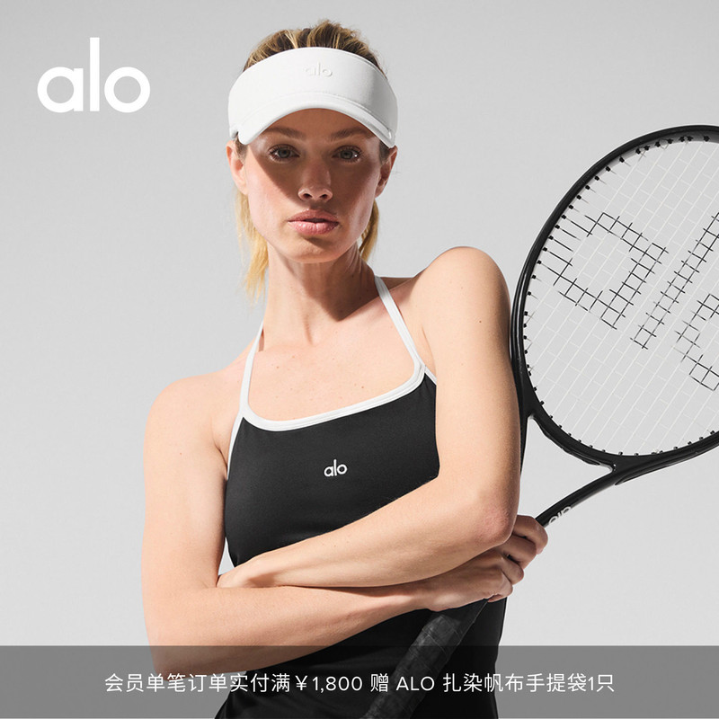Alo｜Women's Alo Softsculpt Slim Fit Sports Fitness Casual Tennis Dress