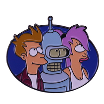 Futurama cute cartoon brooch