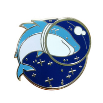 Space exploration shark badge