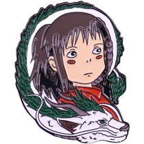 Hayao Miyazaki anime Spirited Away White Dragon emblem