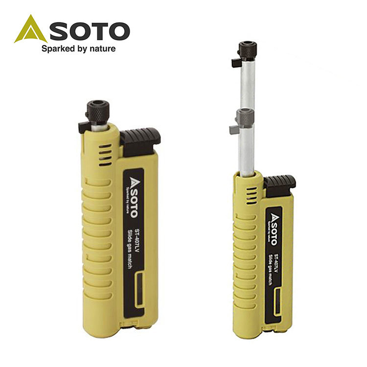 Japan SOTO ST-407LV telescopic igniter inflatable lighter Wild Ignition Machine Non Windproof