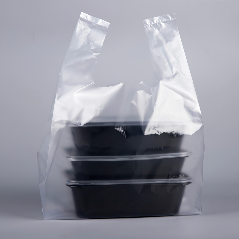 White Food Plastic Bags, Thick Transparent Shopping Bags, Disposable Bags, Food Sealing Bags White Food Plastic Bags, Thick Transparent Shopping Bags, Disposable Bags, Food Sealing Bags