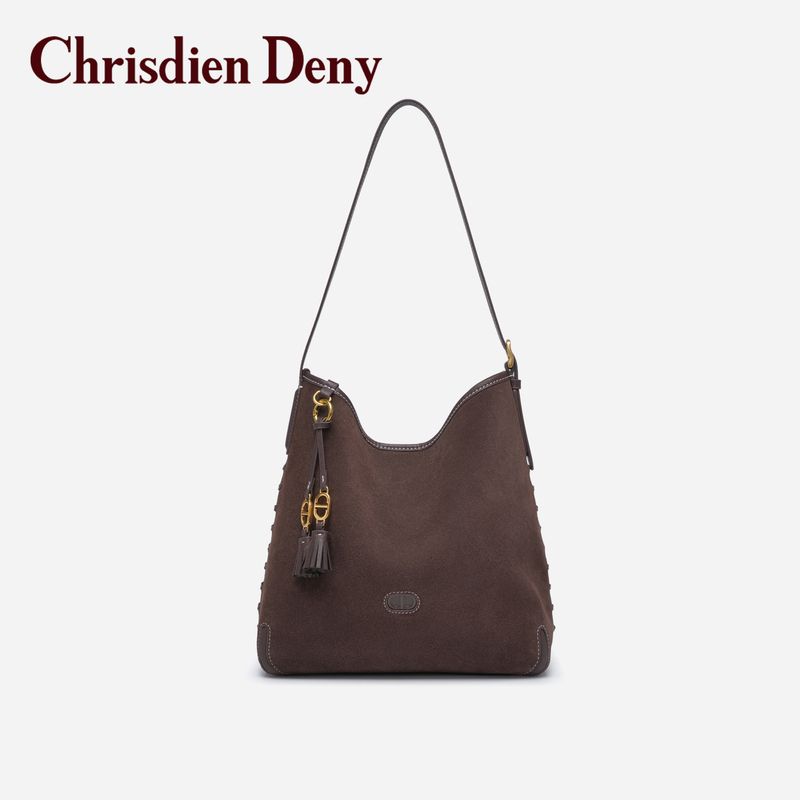 【Xing Kangli Selection】Chrisdien Deny Classic Bucket Bag Tote Bag Single D952610086 【Xing Kangli Selection】Chrisdien Deny Classic Bucket Bag Tote Bag Single D952610086