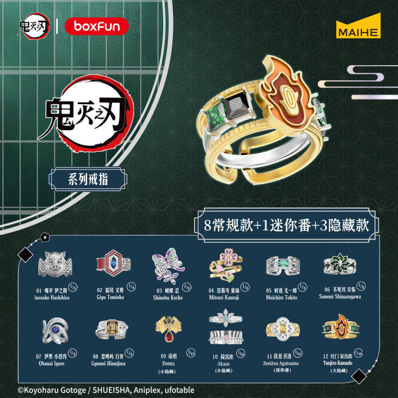 Maiwa Demon Slayer Series Adjustable Blind Box