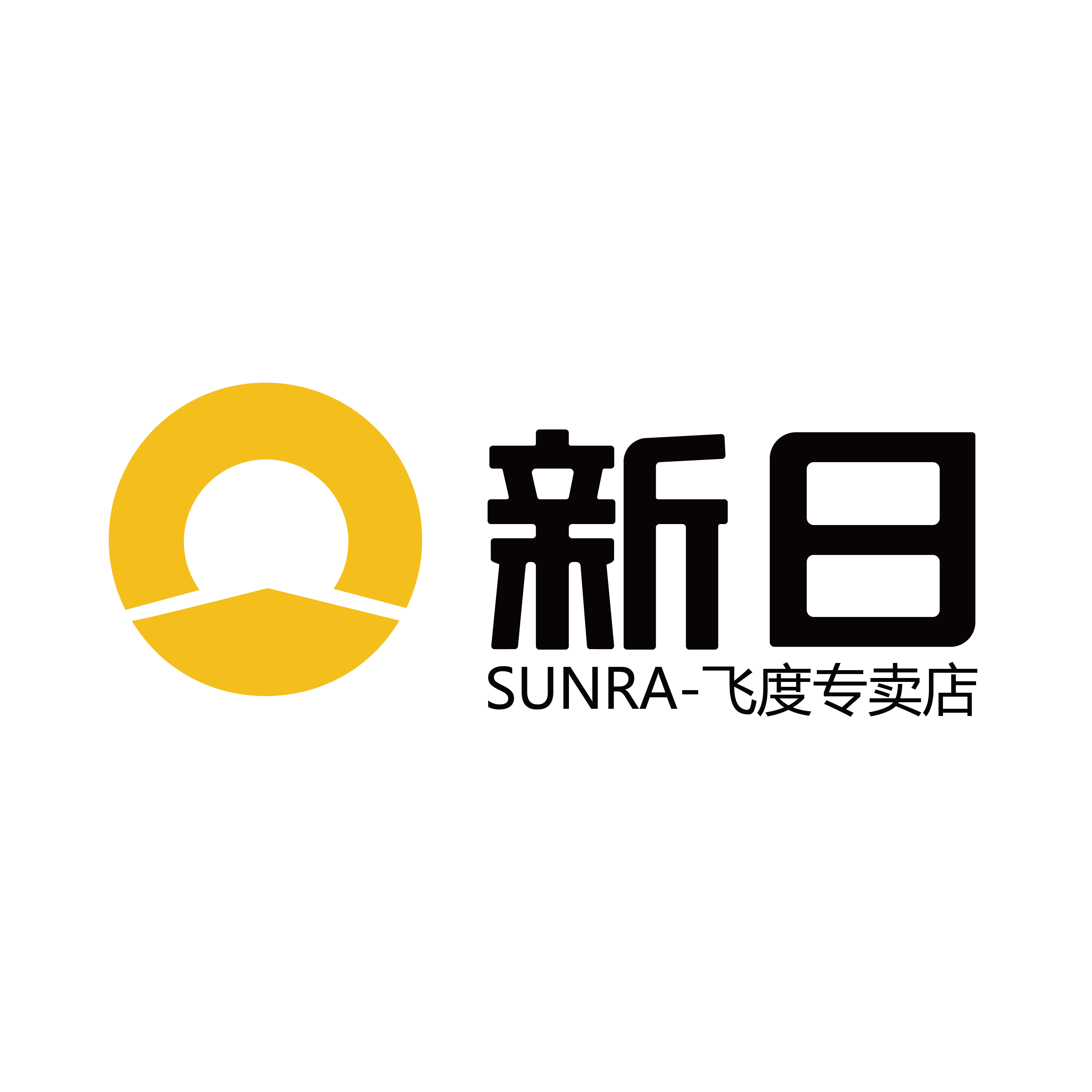 新日飞度专卖店的LOGO