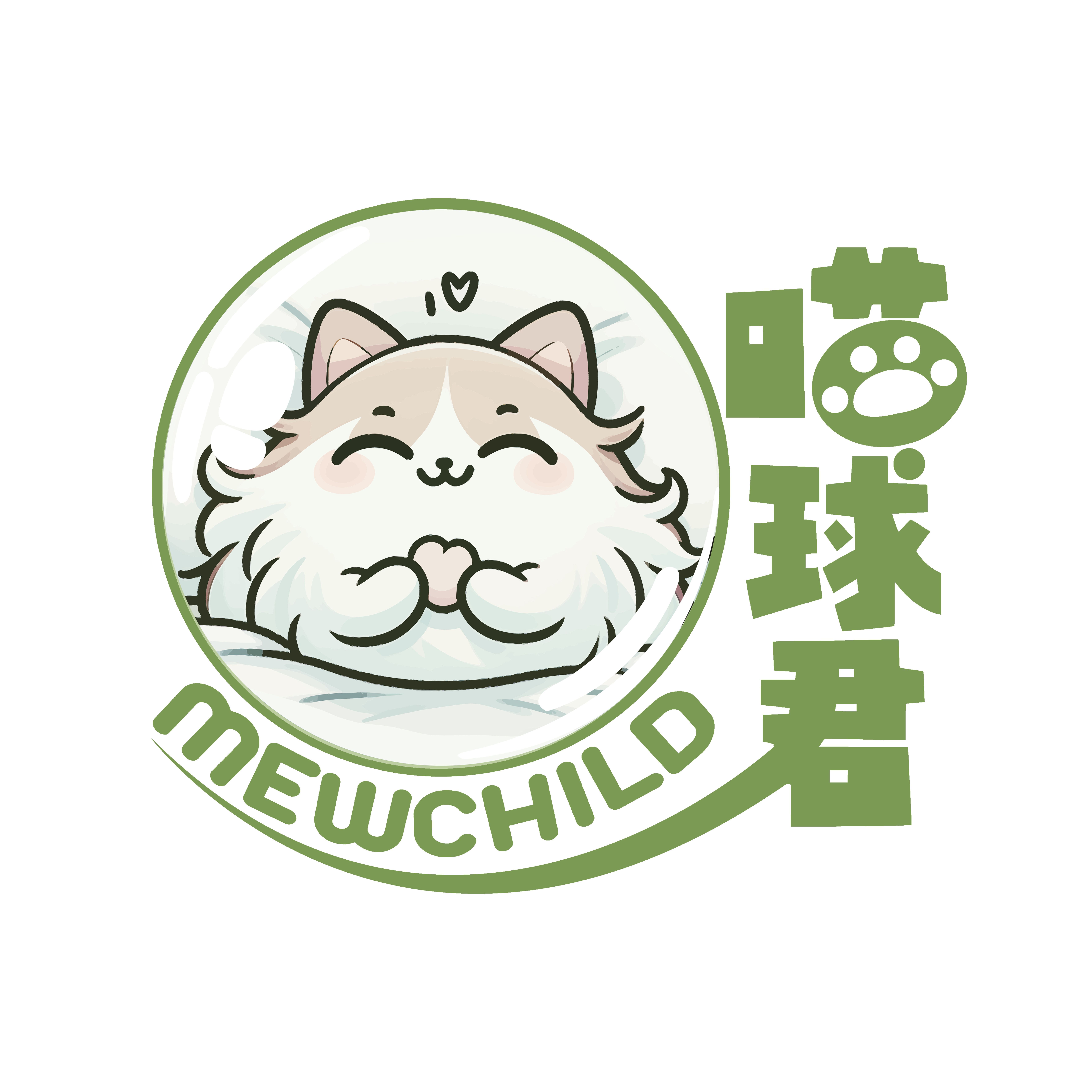 喵球君宠物食品旗舰店的LOGO