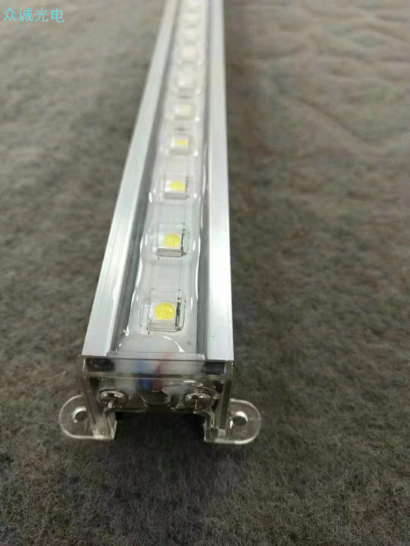 Engineering outdoor landscape brightens background line lights of waterproof bridge running horse LED lights 12W