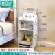 Mini đa chức năng bàn cạnh giường ngủ Điện thoại bàn phòng ngủ hiện đại và đơn giản phong cách châu Âu bảng khắc tủ lắp ráp tủ khóa - Buồng