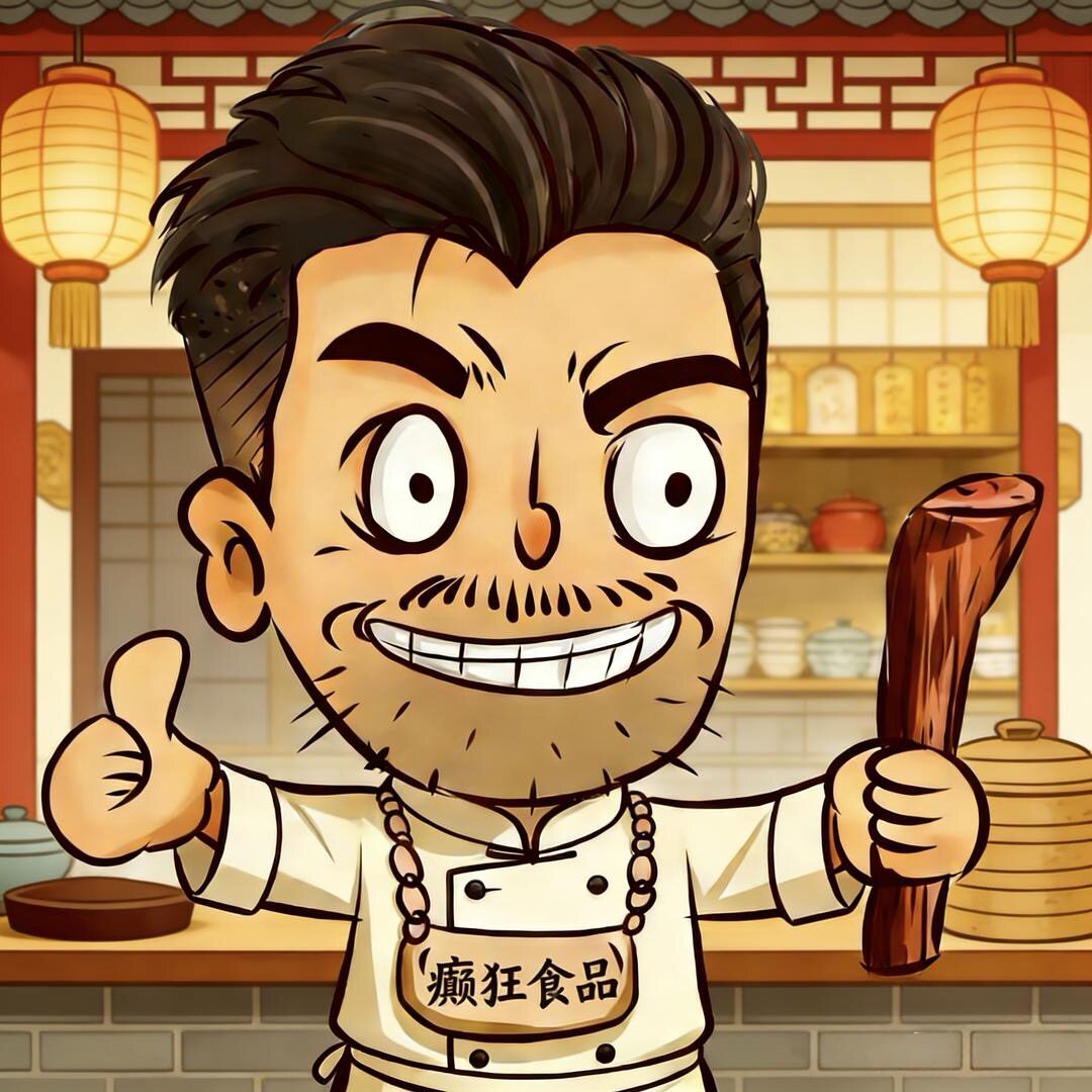 癫狂食品旗舰店的LOGO