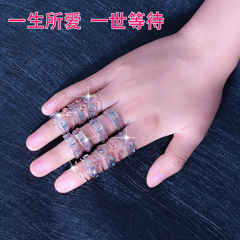 Bague mixte      en Argenterie - Ref 3089091 Image 1