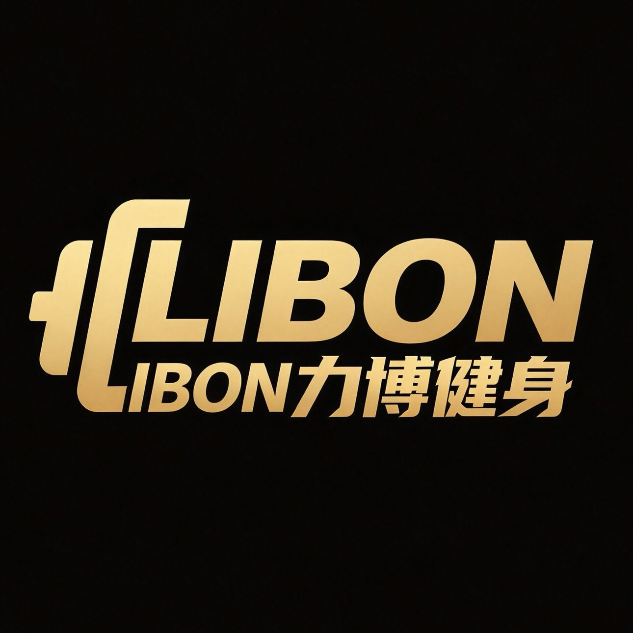 LIBON力博健身的LOGO