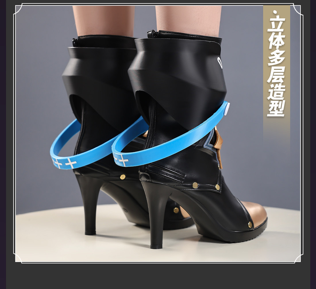 Zenless Zone Zero Eldreda Sunbringer Eldreda Sunbringer Cosplay Shoes