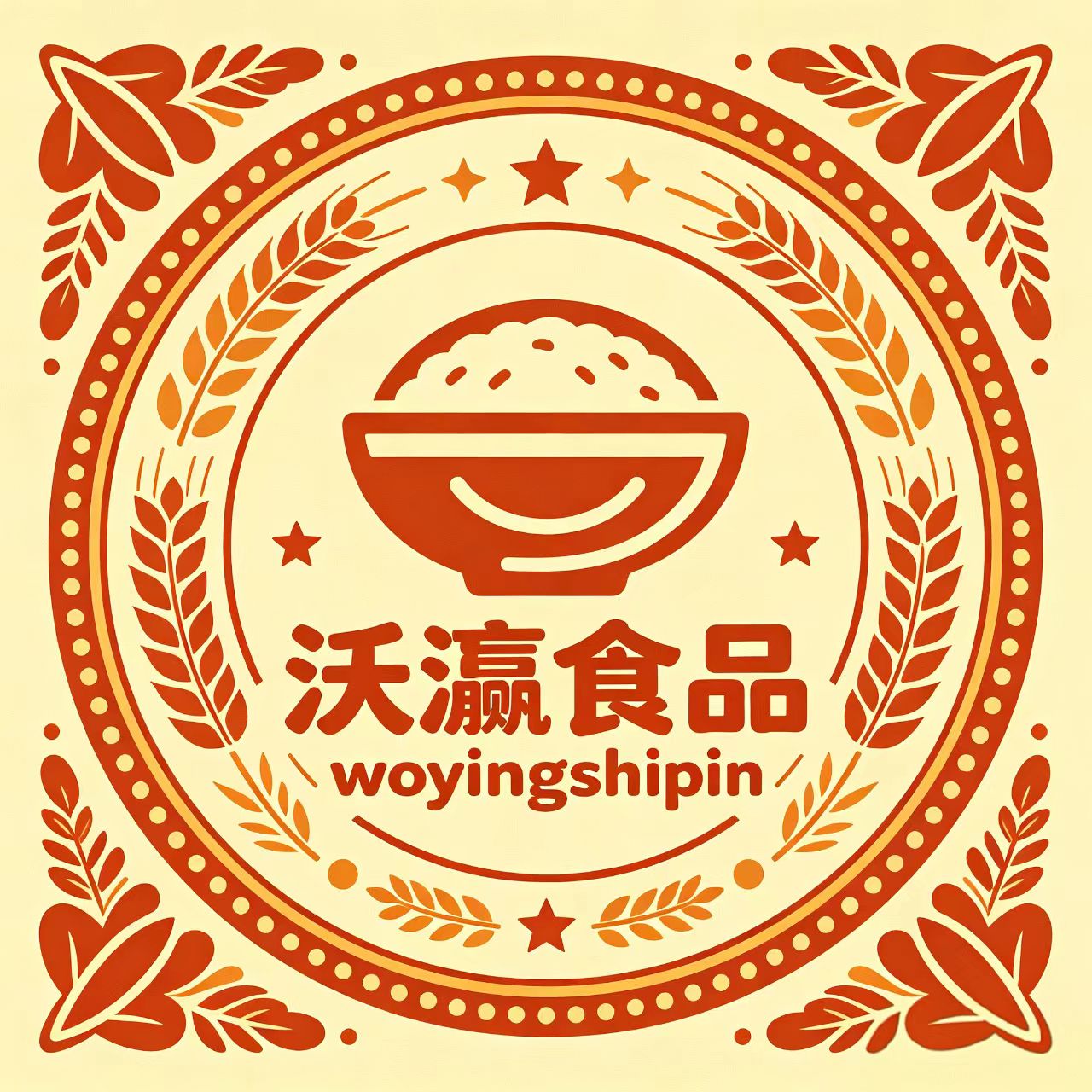 沃瀛食品专营店的LOGO