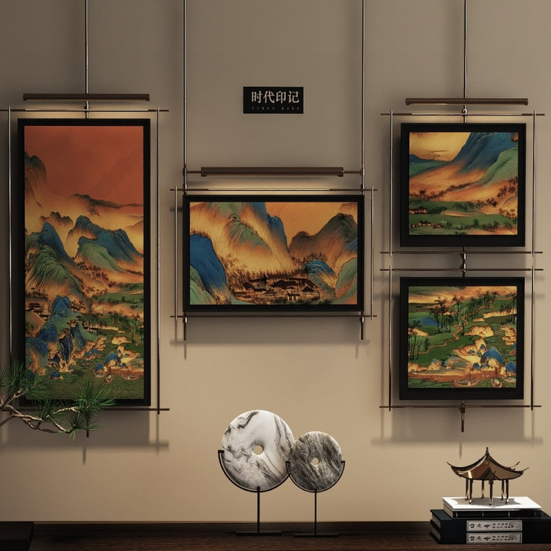 Customized Retro Hanging Paintings, Creative Atmosphere Lights, Wall Hangings, Sofa Background Walls, Light Luxury Art, Metal Iron Art Wall Decorations Customized Retro Hanging Paintings, Creative Atmosphere Lights, Wall Hangings, Sofa Background Walls, Light Luxury Art, Metal Iron Art Wall Decorations