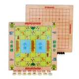 Игра Самолетные шахматы, стратегическая игра, игра «Джунгли», универсальная детская настольная игра для взрослых, деревянная игрушка