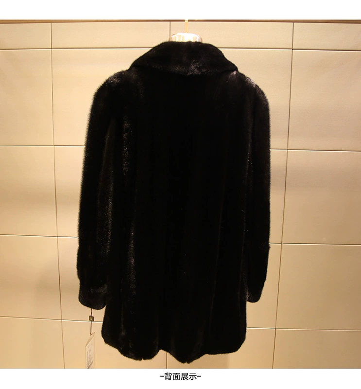 Beast king chồn áo khoác nữ mùa đông phong cách mới lông chồn lông áo lông ba phần tư tay áo lông - Faux Fur