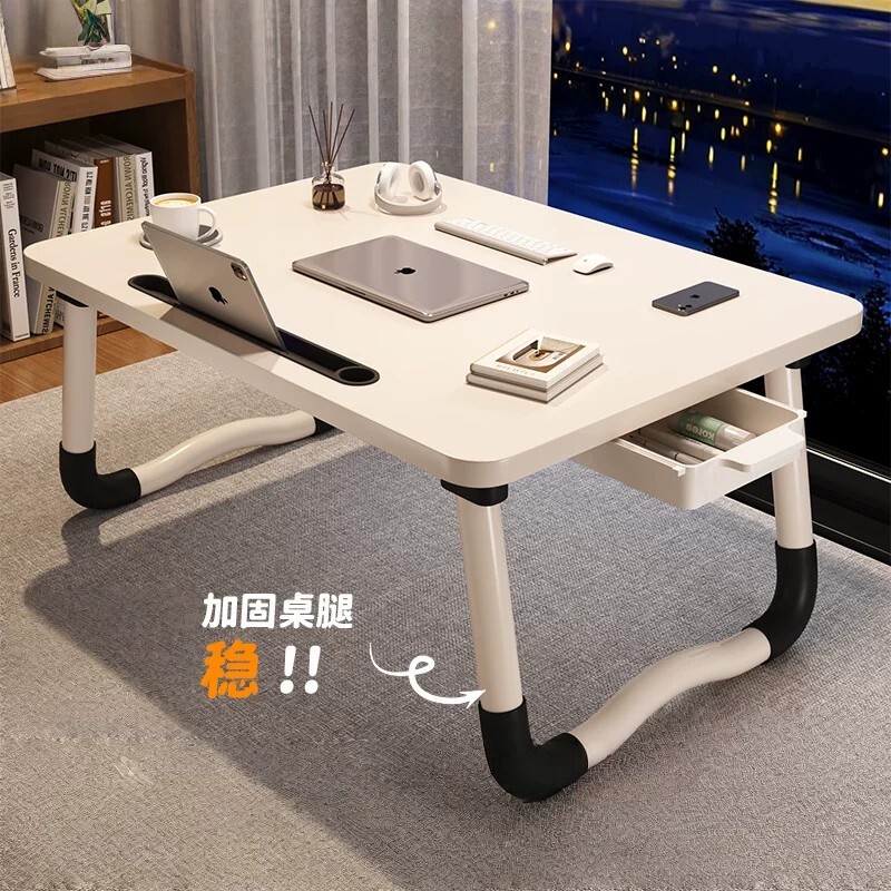 Foldable Bed Table Study Desk Laptop Stand Lazy Bedroom Bay Window Table Small Table for College Dormitory Students Writing Desk Children's Reading Desk Lap Table Foldable Bed Table Study Desk Laptop Stand Lazy Bedroom Bay Window Table Small Table for College Dormitory Students Writing Desk Children's Reading Desk Lap Table