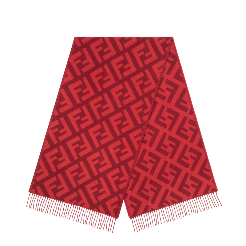 Fendi Ff Cashmere Scarf