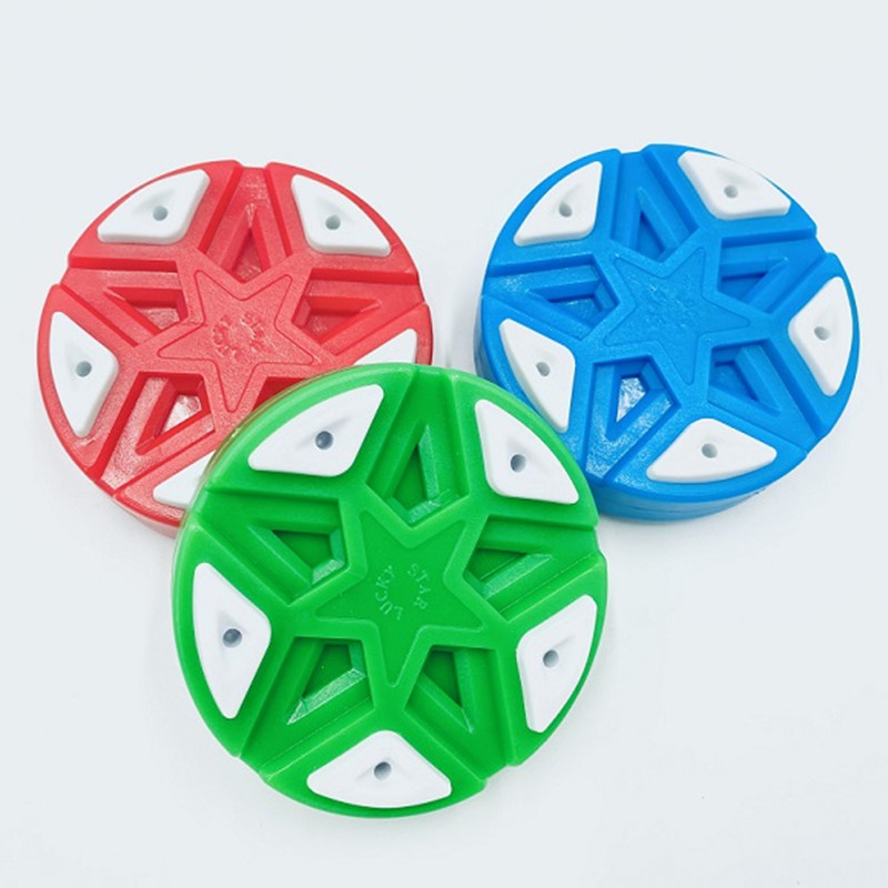 ibx ice hockey land dryland skate ball hockey dedicated children's adult competition training flat ball cake round balls